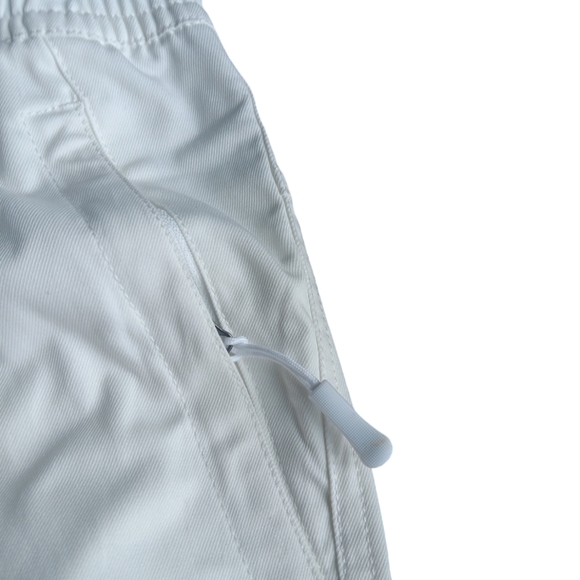 COPY - NWOT MENS WHITE SIDE ZIPPER POCKETS DRAWSTRING SIZE 34 SHORTS. - Picture 3 of 6